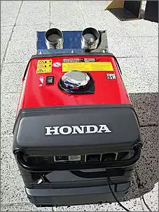 Wohin mit Abluft von Honda Generator? -  - Das Forum