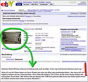Klicken Sie auf die Grafik fr eine grere Ansicht

Name:	- Solarium zu verkaufen Ebay.jpg
Hits:	524
Gre:	86,5 KB
ID:	244064