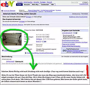 Klicken Sie auf die Grafik fr eine grere Ansicht

Name:	- Solarium zu verkaufen Ebay.jpg
Hits:	523
Gre:	86,5 KB
ID:	244064