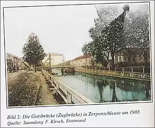 Klicken Sie auf die Grafik fr eine grere Ansicht

Name:	Zugbrücke Zerpenschleuse 1905.jpg
Hits:	108
Gre:	115,8 KB
ID:	788923